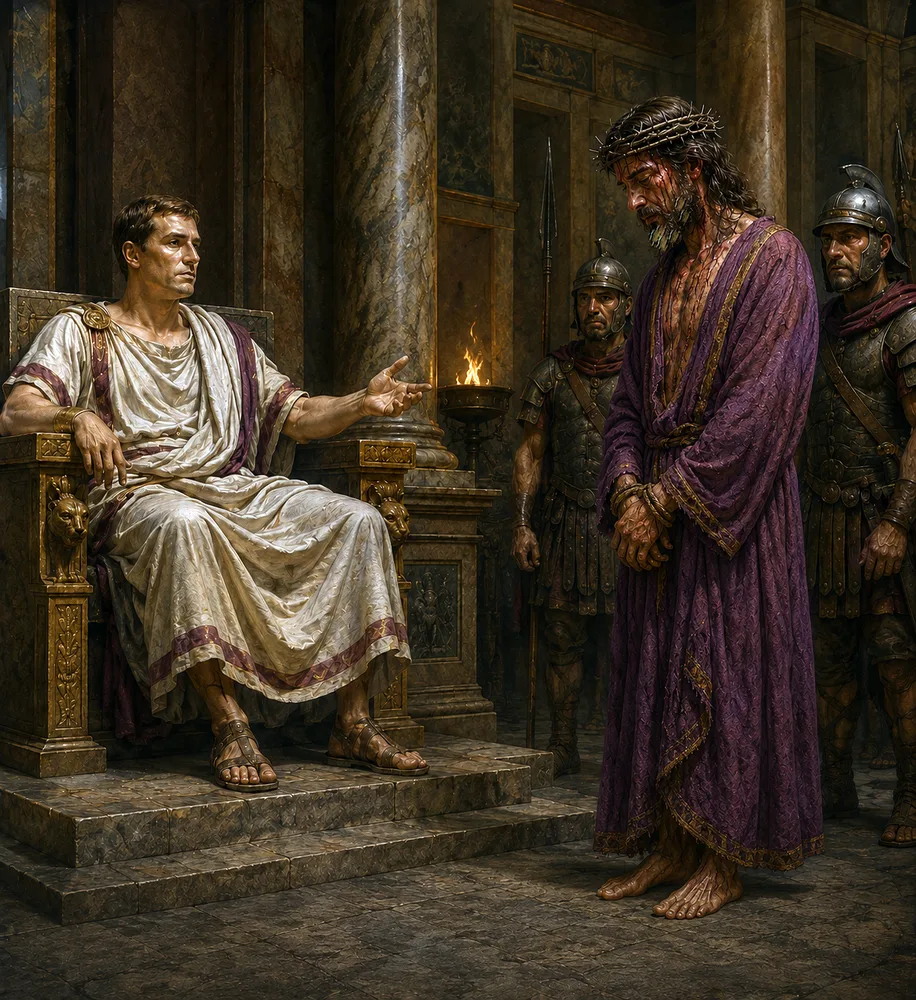 Station I — Jesus Is Condemned to Death